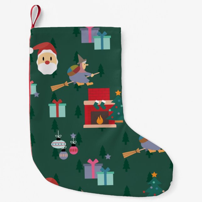 Petite Chaussette De Noël santa claus befana (Devant)