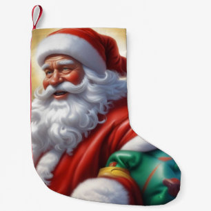 Petite Chaussette De Noël Santa Clause Joyeux Noël Bonne année