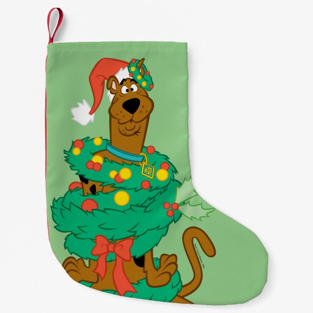 Petite Chaussette De Noël Scooby de Noël (Devant)