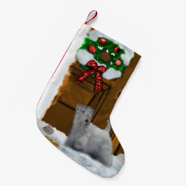 Petite Chaussette De Noël Sealyham Terrier Noël