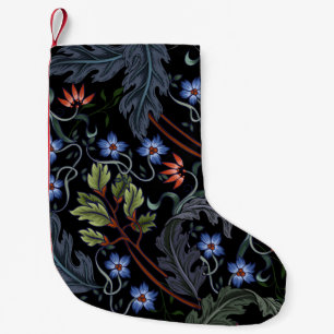 Petite Chaussette De Noël Seamless pattern with flowers in art deco style. M