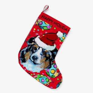 PETITE CHAUSSETTE DE NOËL SHÉPHERRE AUSTRALIEN