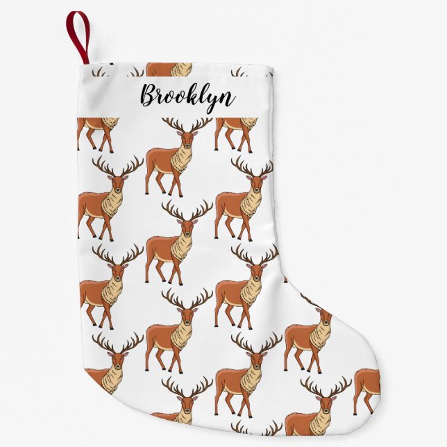 Petite Chaussette De Noël Simple dessin (Devant)