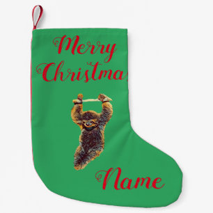 Petite Chaussette De Noël Sloth Hanging Out Thunder_Cove