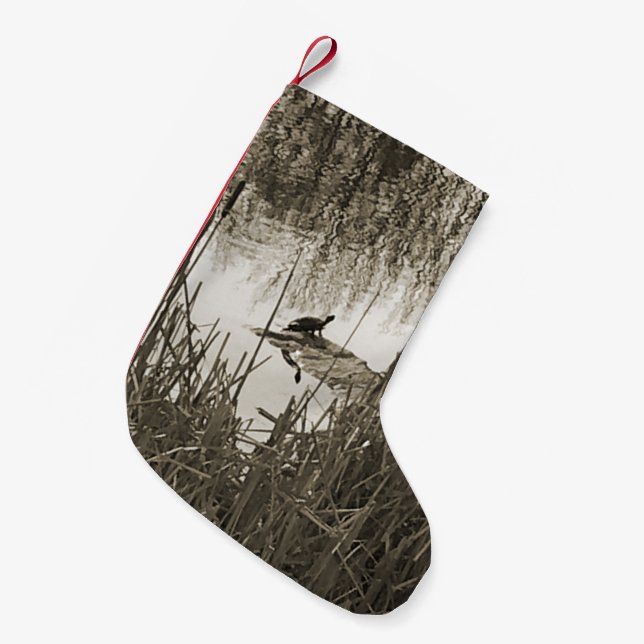 Petite Chaussette De Noël Solstice d'hiver (Devant (Accrochage))