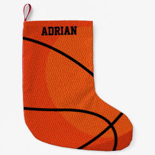 Petite Chaussette De Noël Sport de basket-ball personnalisé