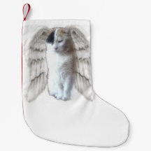 Spotty Angel Christmas Stocking