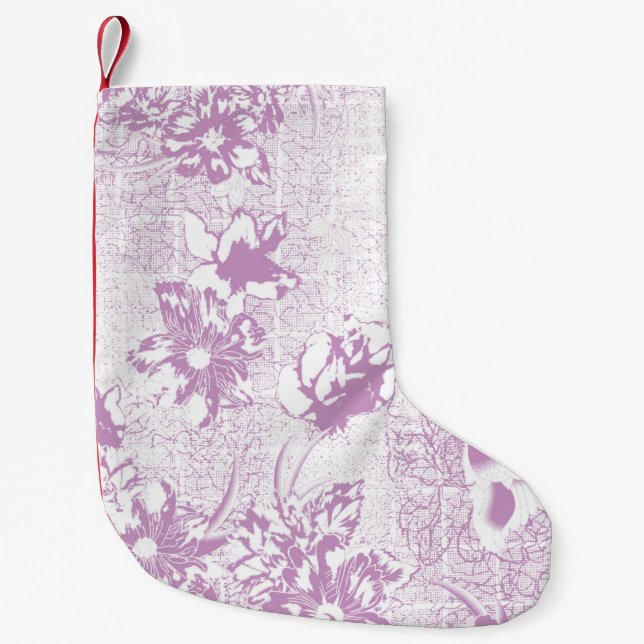 Petite Chaussette De Noël Stockage de Noël (Devant)
