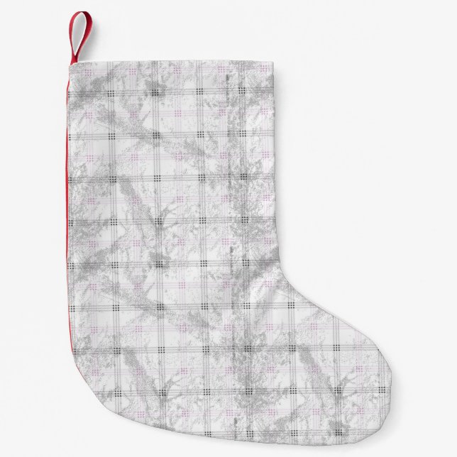 Petite Chaussette De Noël Stockage de Noël (Devant)
