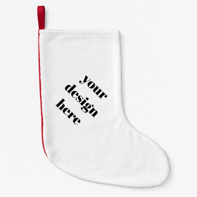 Petite Chaussette De Noël Stockage de Noël (Devant)