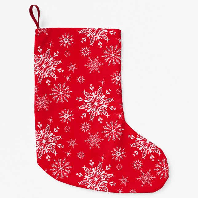 Petite Chaussette De Noël Stockage de Noël (Devant)