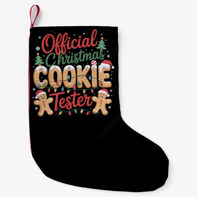 Petite Chaussette De Noël Stockage de Noël (Devant)