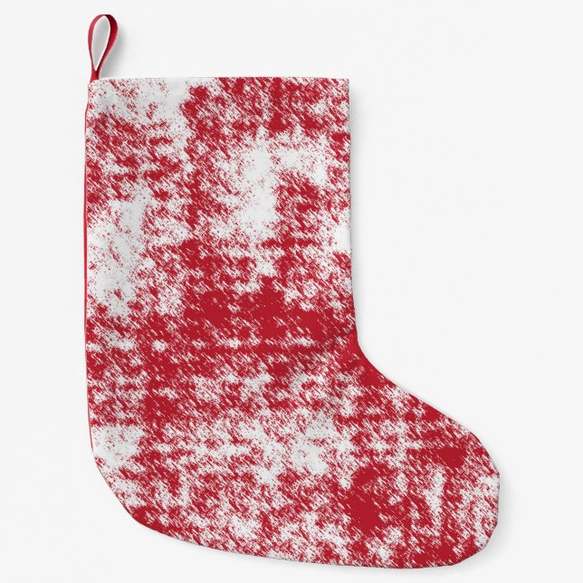 Petite Chaussette De Noël Stockage de Noël (Devant)