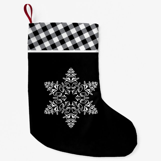 Petite Chaussette De Noël Stockage des vacances (Devant)