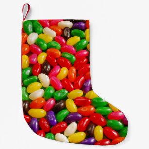 Petite Chaussette De Noël Sucrerie colorée de bonbon mou