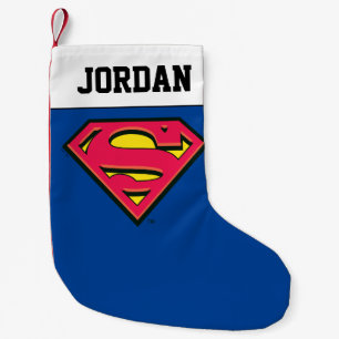 Petite Chaussette De Noël Superman S-Shield   Logo classique