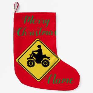 Petite Chaussette De Noël Symbole ATV Mudding Thunder_Cove