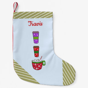 Petite Chaussette De Noël Tasses de Noël de bonne humeur