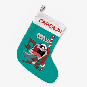 PETITE CHAUSSETTE DE NOËL TAZ™ "JE CAROL MAINTENANT !"