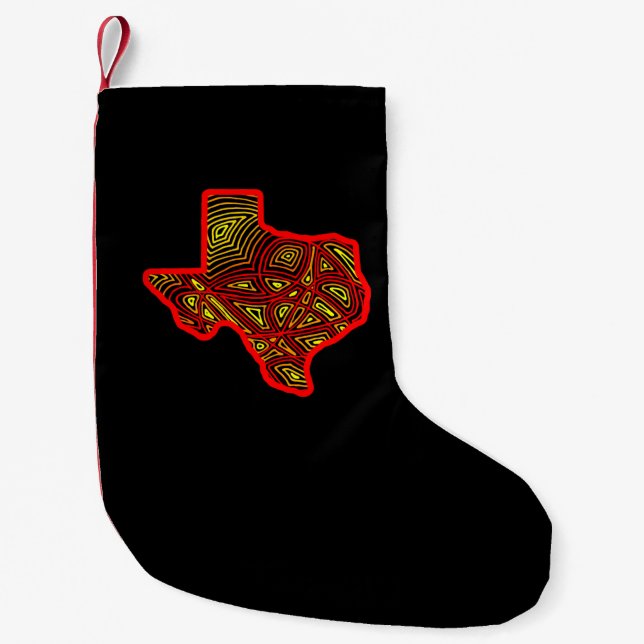 Petite Chaussette De Noël Texas (Devant)