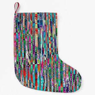 Petite Chaussette De Noël texture Abstraite répétition modèle moderne abstra