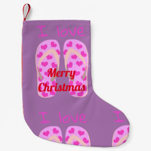 Petite Chaussette De Noël Tonnerre rose-tongs Thunder_Cove