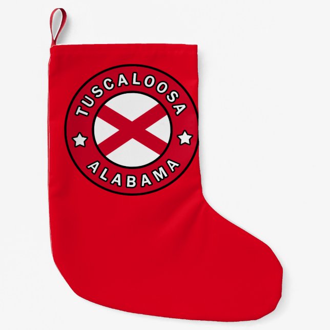 Petite Chaussette De Noël Tuscaloosa Alabama (Devant)