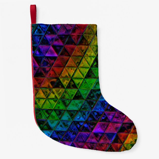 Petite Chaussette De Noël Verre de fierté (Devant)