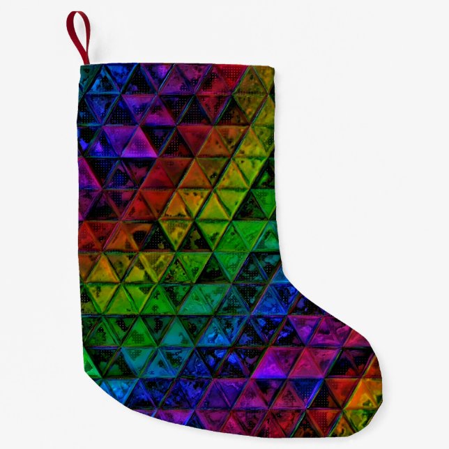 Petite Chaussette De Noël Verre de fierté (Devant)