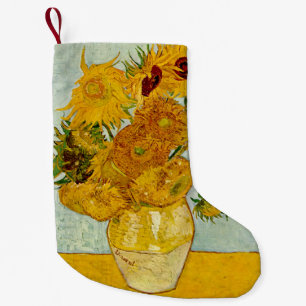 Petite Chaussette De Noël Vincent Van Gogh 12 Tournesols Impressionniste