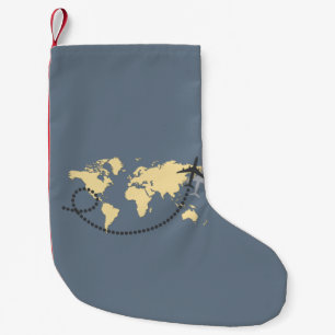 Petite Chaussette De Noël Voyageons l'illustration du monde