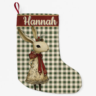 Petite Chaussette De Noël Willa the Rabbit | Woodland Whimsy 