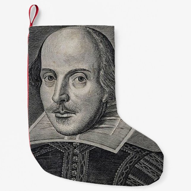 Petite Chaussette De Noël William Shakespeare (Devant)
