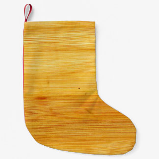 Petite Chaussette De Noël Wood bamboo background texture