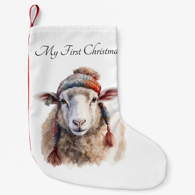 Petite Chaussette De Noël Wooly Wonderland, coutume (Devant)