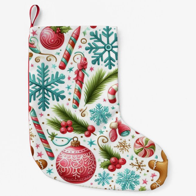 Petite Chaussette De Noël Xmas socks (Devant)