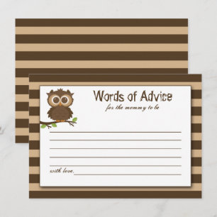 Petite chouette   Conseil Baby shower & Sagesse