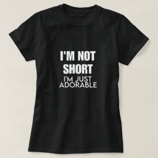 Petite Closing Funny Kleine Kurze Person T - Shirt