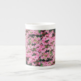Petite Coffee Cup mit Blumendesign Prozellantasse