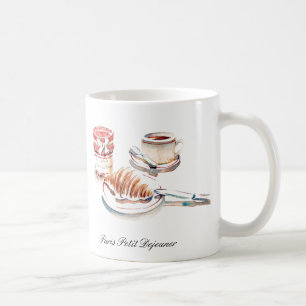 Petite Degeuner tasse de café de Paris
