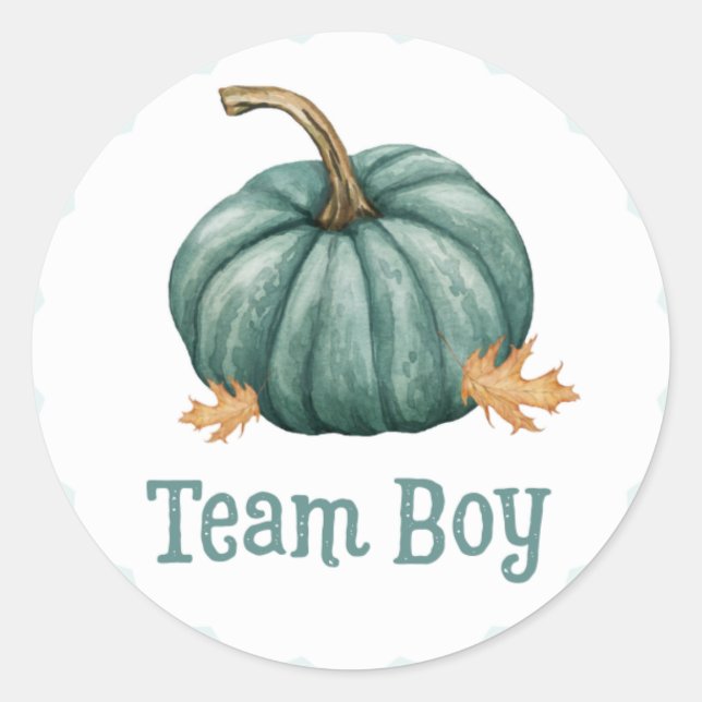 Petite équipe Citrouille Genre Stickers Reveillez  (Devant)