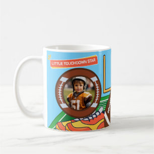 Petite étoile de touchdown Sports Football Mug de 