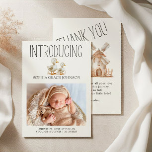 Petite ferme de pépinière Animaux bébé Faire-part