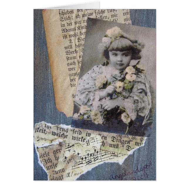 Petite fille bleue (Devant)