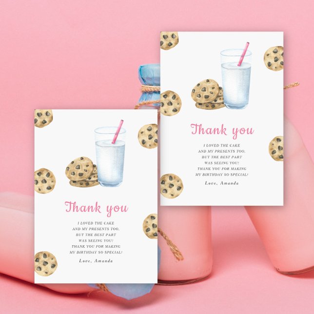 Petite fille de gâteau d'anniversaire merci (Créateur téléchargé)