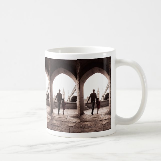 Petite fille de papa - Londres - Big Ben Mug (Droite)
