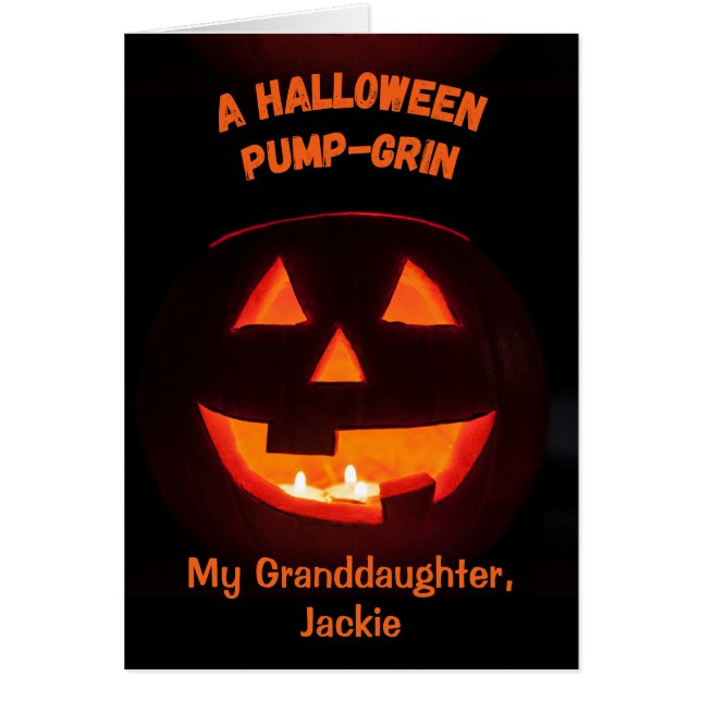 Petite-fille Halloween Cute Jack o' Lantern (Devant)