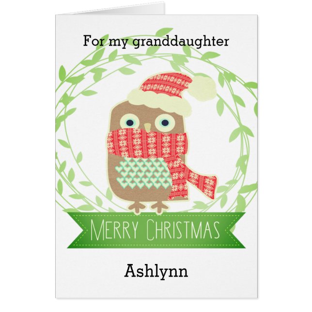 Petite-fille Noël de la Chouette (Devant)