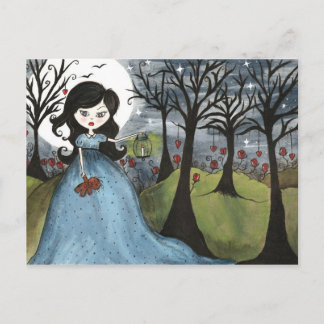 Petite fille perdue - Carte postale