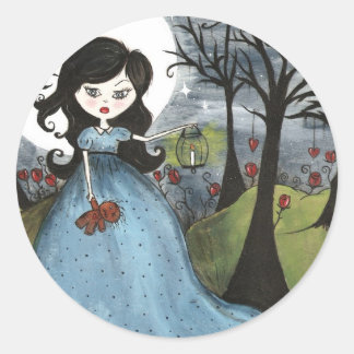 Petite fille perdue - Stickers